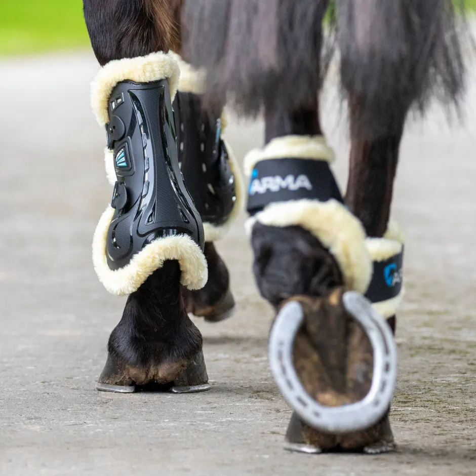 Shires Equestrian ARMA Carbon SupaFleece Fetlock Boots