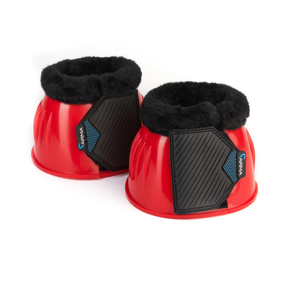 Shires Equestrian ARMA Comfort Gloss Over Reach Boots