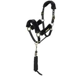 Shires Equestrian ARMA Faux Fur Headcollar & Lead Rope