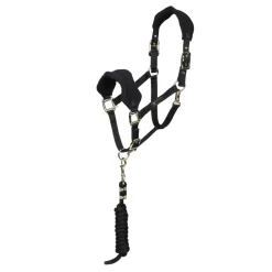 Shires Equestrian ARMA Fleece Headcollar & Lead Rope