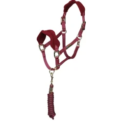 Shires Equestrian ARMA Fleece Headcollar & Lead Rope