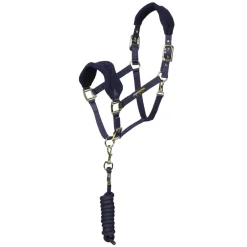 Shires Equestrian ARMA Fleece Headcollar & Lead Rope