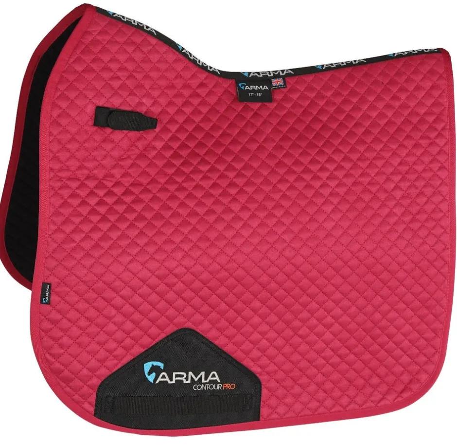 Shires Equestrian ARMA Suede Dressage Saddlecloth
