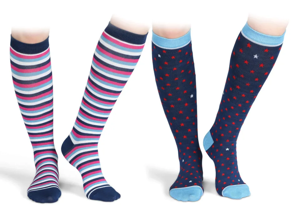 Women Shires Equestrian Aubrion Bamboo Socks - 2 Pairs