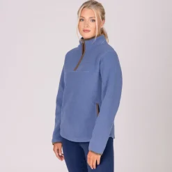 Women Shires Equestrian Aubrion Core Half Zip Fleece