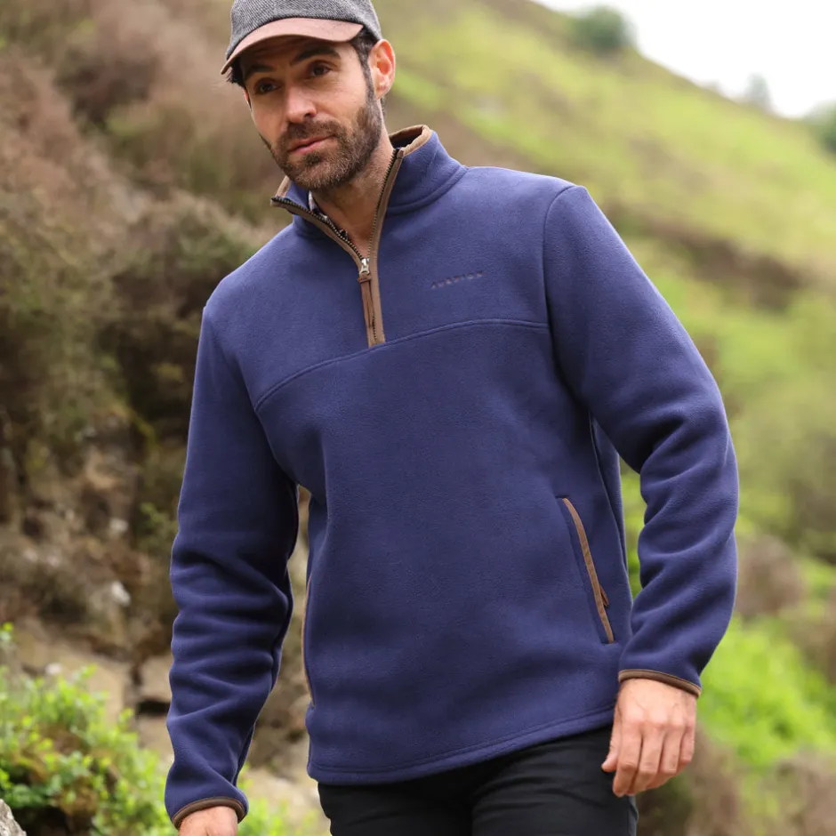 Shires Equestrian Aubrion Core Half Zip Fleece - Gents