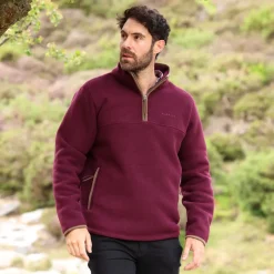 Shires Equestrian Aubrion Core Half Zip Fleece - Gents