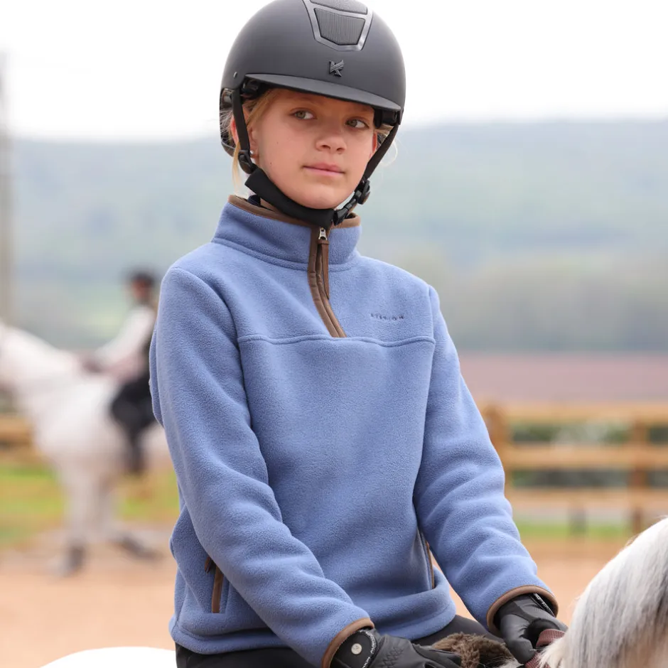 Shires Equestrian Aubrion Core Half Zip Fleece - Young Rider