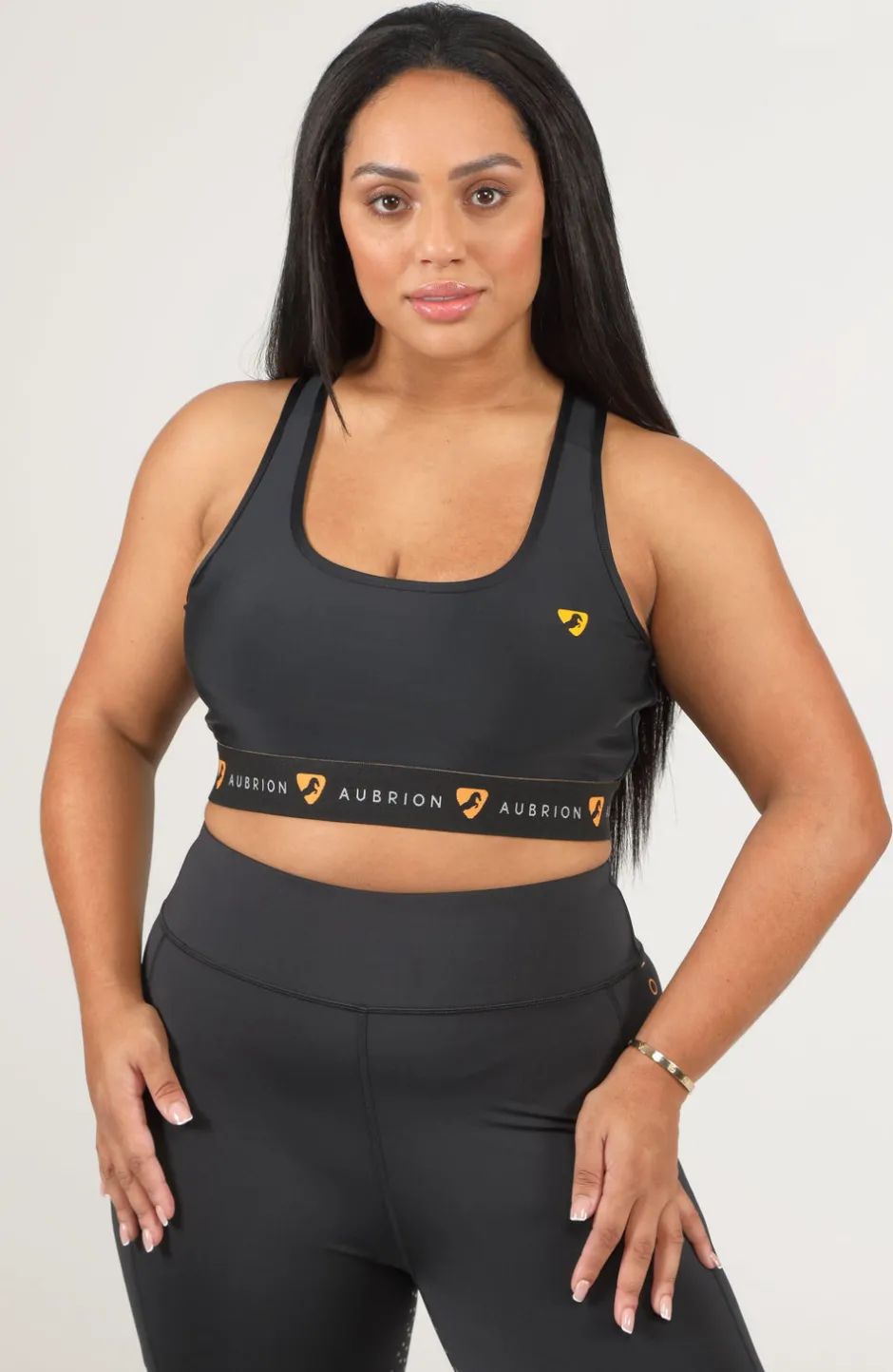 Women Shires Equestrian Aubrion Dagenham Sports Bra
