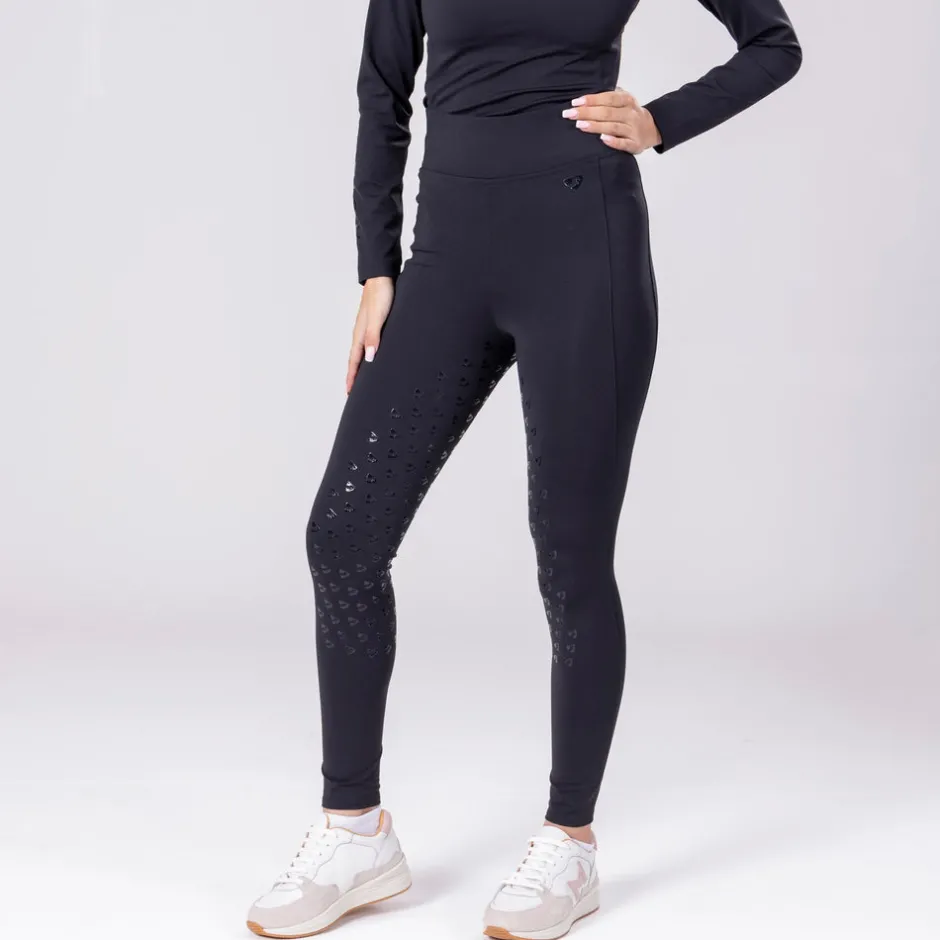 Women Shires Equestrian Aubrion Eltar Riding Tights