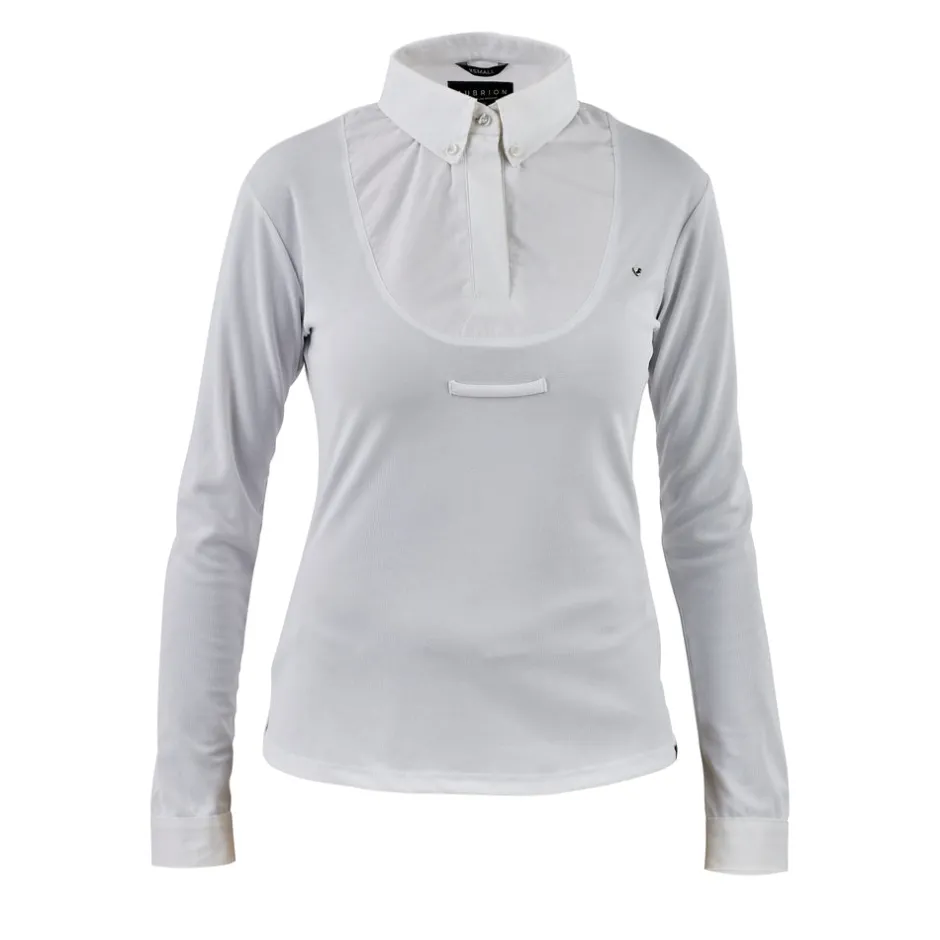 Shires Equestrian Aubrion Long Sleeve Tie Shirt - Young Rider