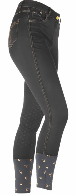 Shires Equestrian Aubrion Putney Denim Breeches - Maids