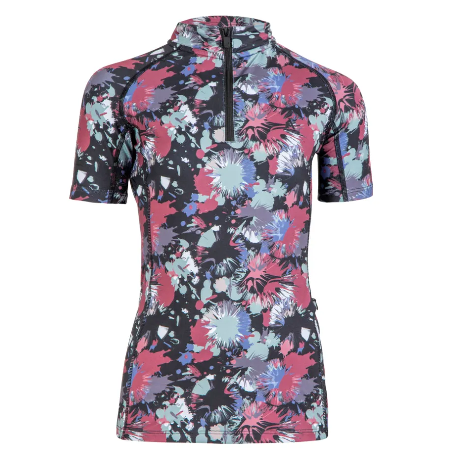 Shires Equestrian Aubrion React Short Sleeve Base Layer-Young Rider