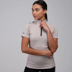 Women Shires Equestrian Aubrion React Short Sleeve Base Layer