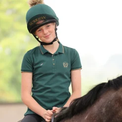 Shires Equestrian Aubrion Team Polo Shirt - Young Rider