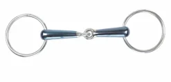 Shires Equestrian Blue Sweet Iron Hollow Jointed Loose Ring