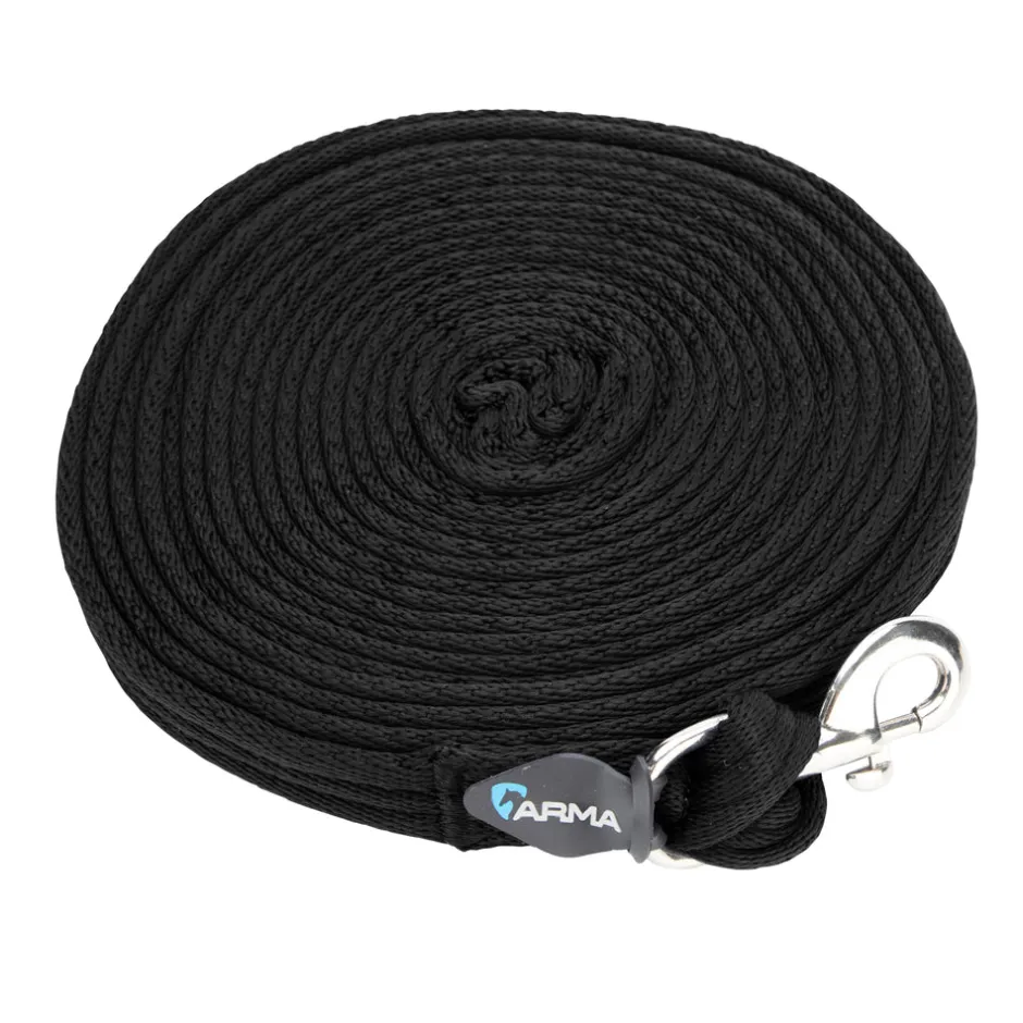 Shires Equestrian Cushion Web Lunge Line