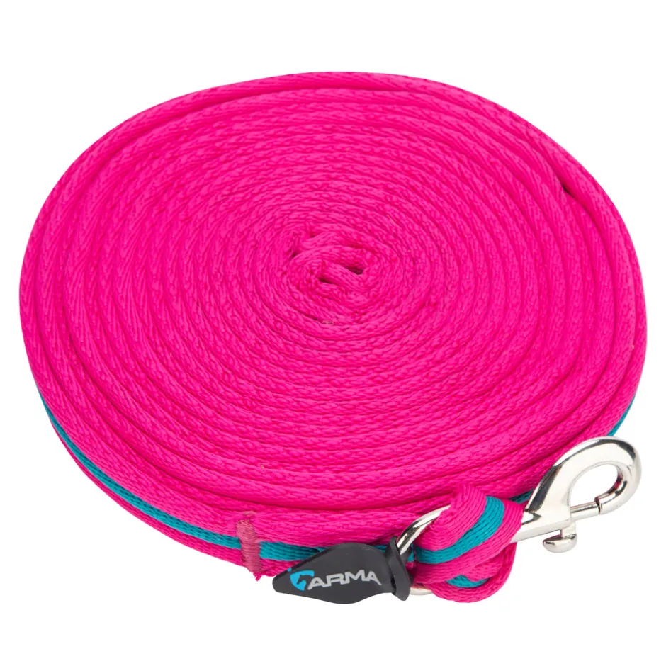 Shires Equestrian Cushion Web Lunge Line