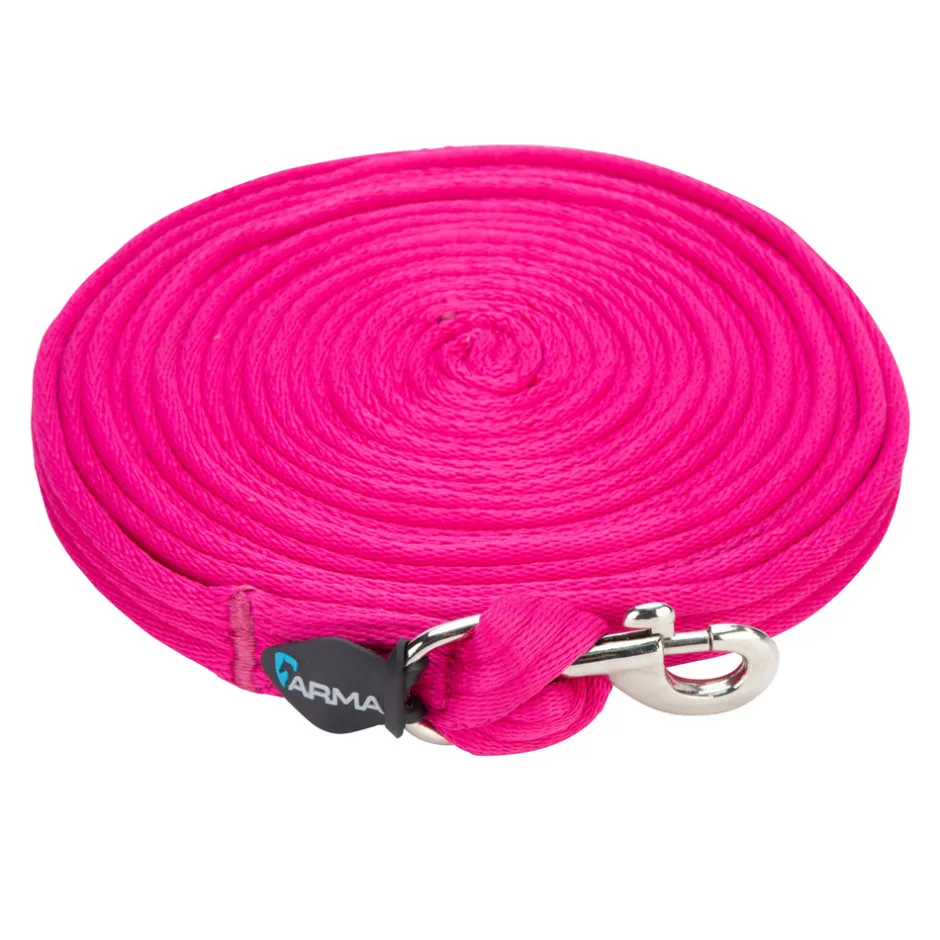 Shires Equestrian Cushion Web Lunge Line