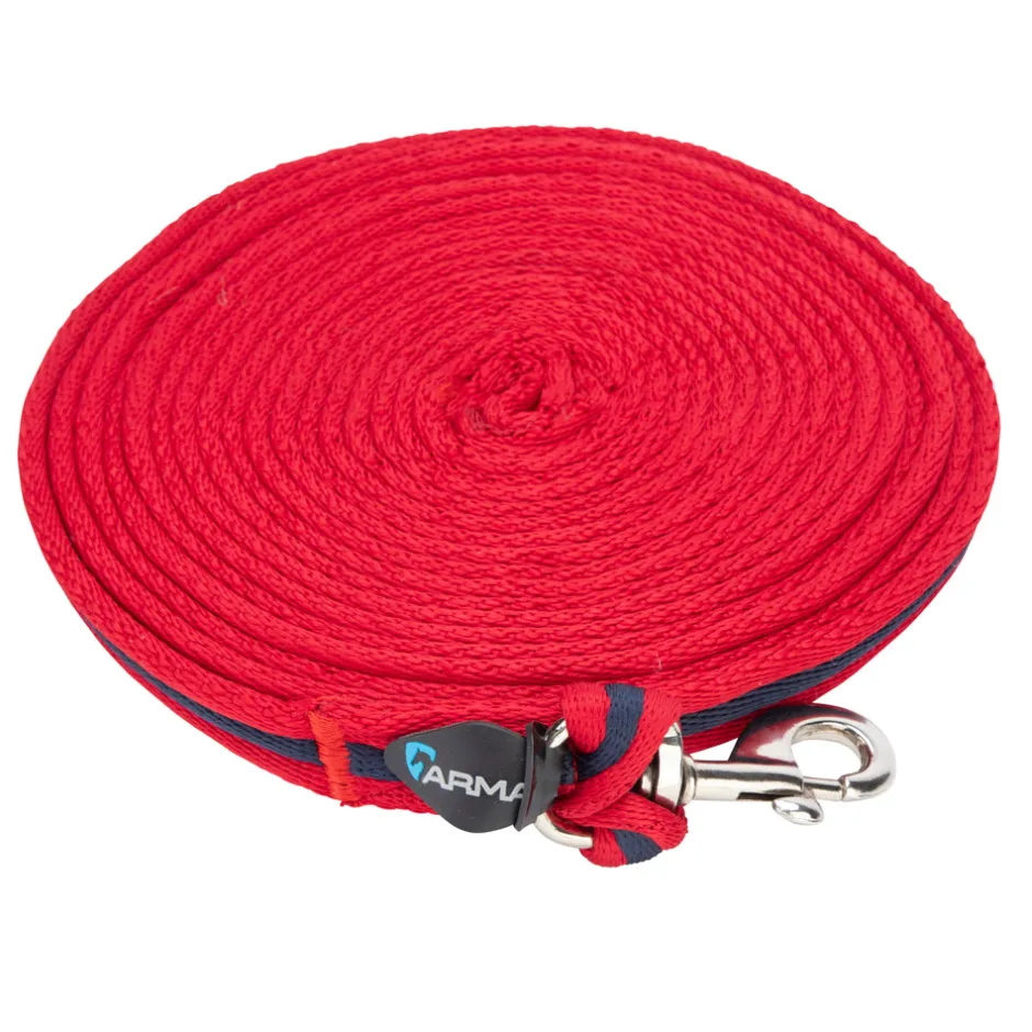Shires Equestrian Cushion Web Lunge Line