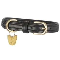 Shires Equestrian Digby & Fox Padded Leather Dog Collar