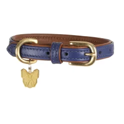 Shires Equestrian Digby & Fox Padded Leather Dog Collar