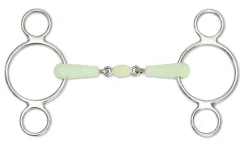 Shires Equestrian Equikind Peanut Two Ring Gag