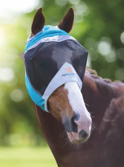 Shires Equestrian FlyGuard Pro Fine Mesh Fly Mask with Ear Holes