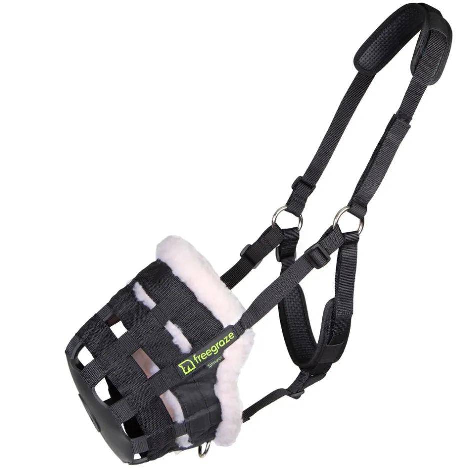 Shires Equestrian FreeGraze Deluxe Comfort Grazing Muzzle