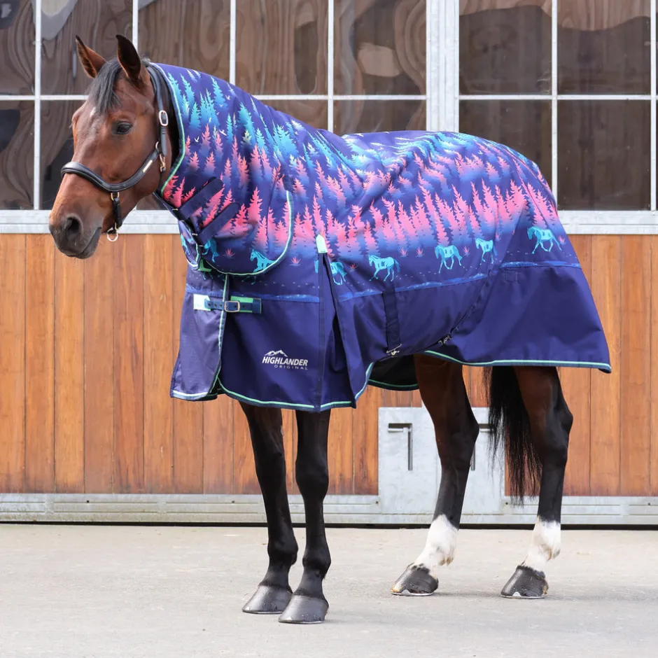 Shires Equestrian Highlander Original 100 Turnout Combo Rug