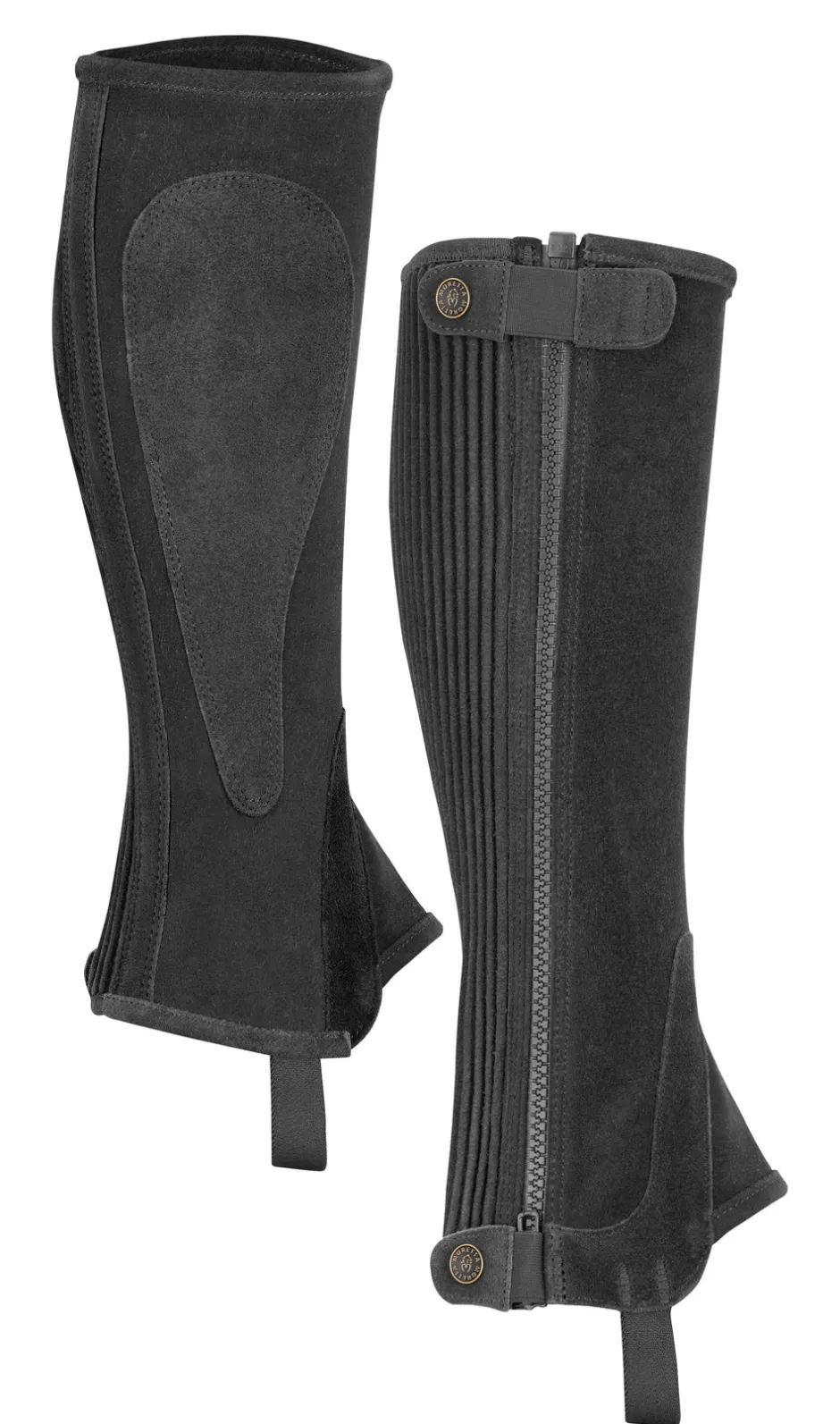 Shires Equestrian Moretta Suede Half Chaps - Adult