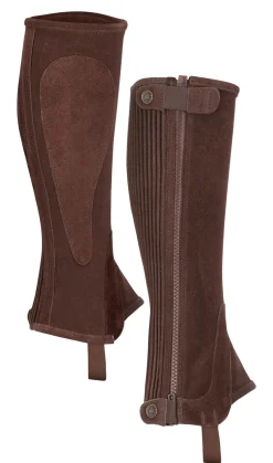 Shires Equestrian Moretta Suede Half Chaps - Adult