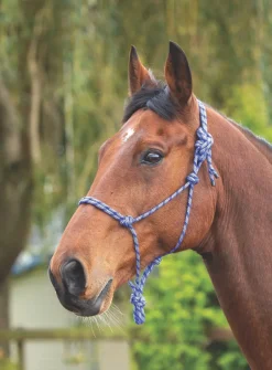 Shires Equestrian Rope Control Headcollar