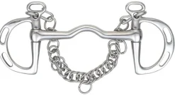 Shires Equestrian Slotted Cheek Port Mouth Kimblewick