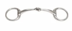 Shires Equestrian Small Ring Curved Mouth Eggbutt