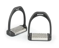 Shires Equestrian Stirrup Irons With Metal Tread