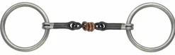 Shires Equestrian Sweet Iron Copper Roller Snaffle