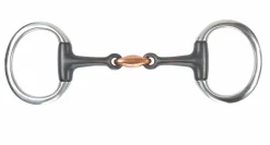 Shires Equestrian Sweet Iron Lozenge Flat Ring Eggbutt