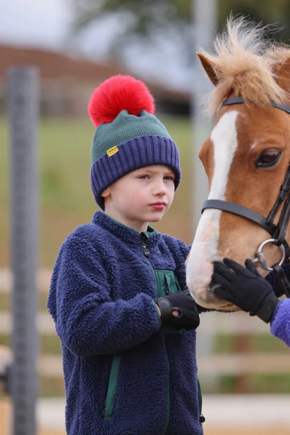 Shires Equestrian Tikaboo Bobble Hat