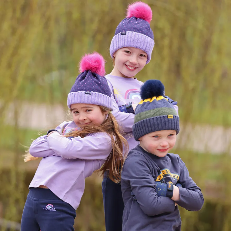 Shires Equestrian Tikaboo Bobble Hat - Childs