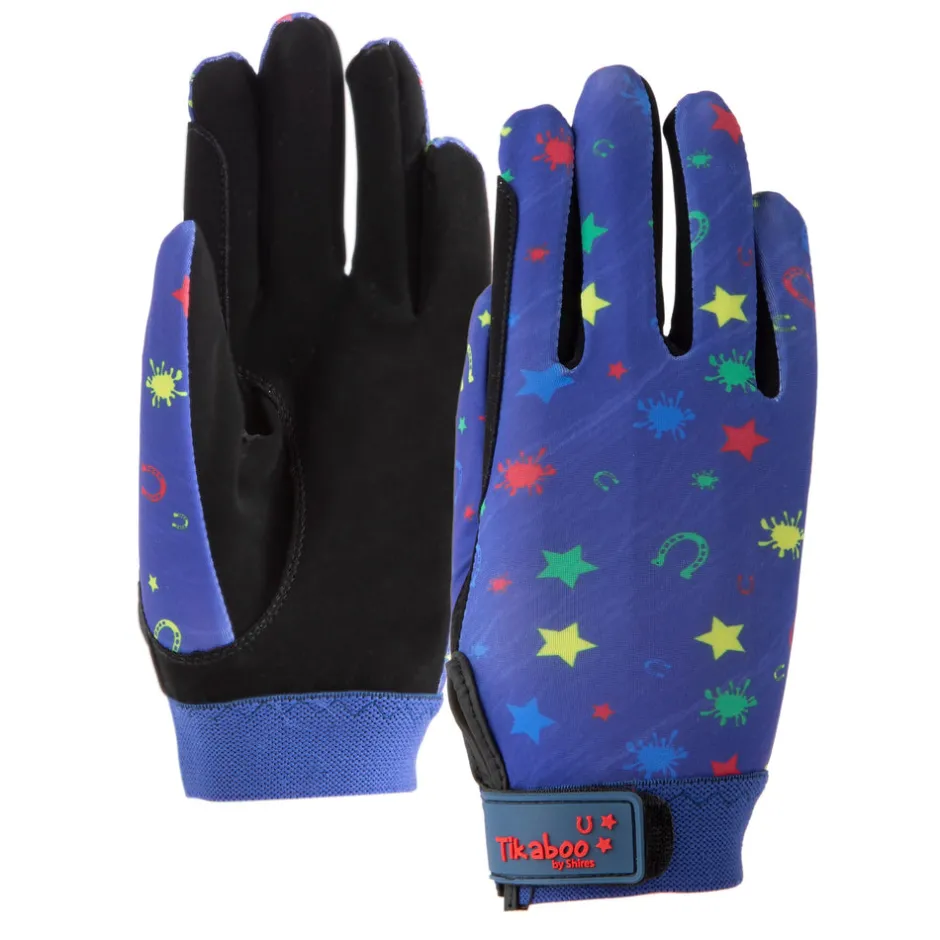 Shires Equestrian Tikaboo Riding Gloves - Childs