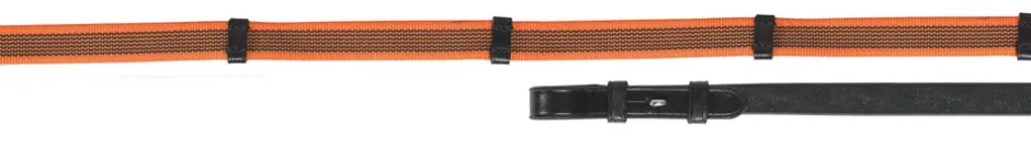 Shires Equestrian Velociti GARA Continental Rubber Grip Reins
