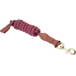 Shires Equestrian Velociti Lusso Leather Lead Rope