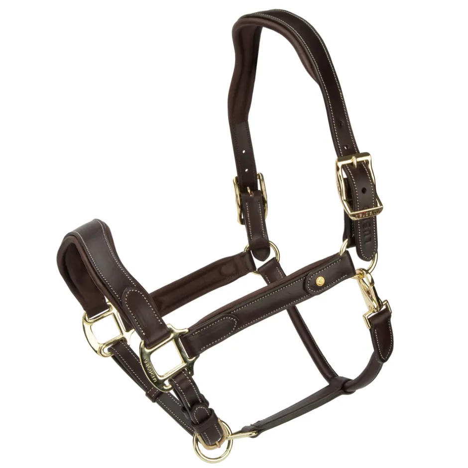 Shires Equestrian Velociti Lusso Lorca Leather Headcollar
