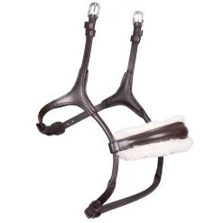 Shires Equestrian Velociti RAPIDA Rolled Fleece Lined Cavesson Noseband