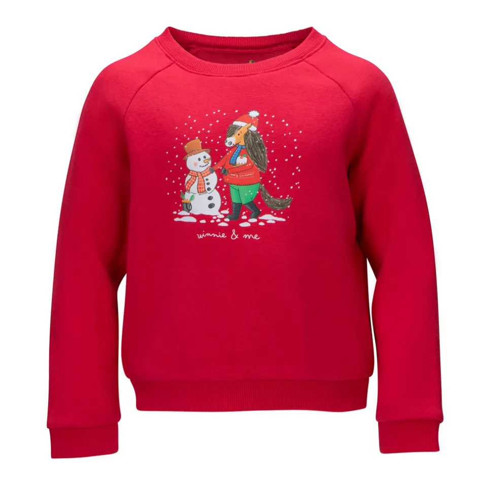 Shires Equestrian Winnie & Me Festive Sweatshirt - Child